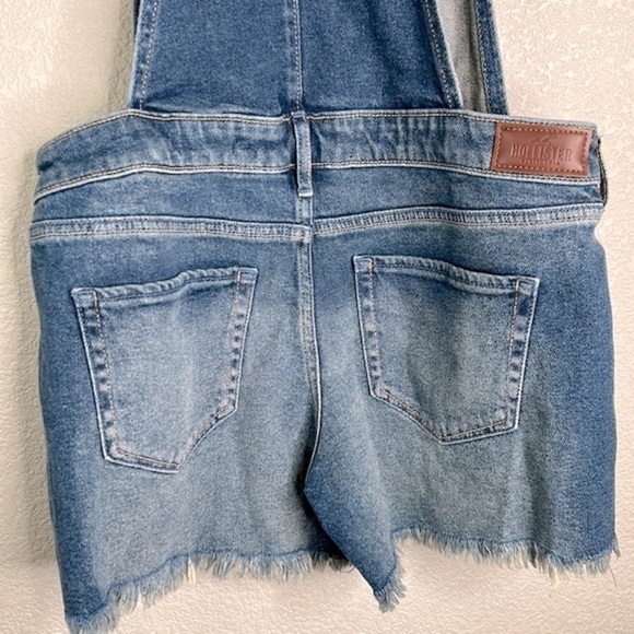 Hollister Boyfriend Short Overall Vintage Stretch Size Small New with tags! - Picture 5 of 9